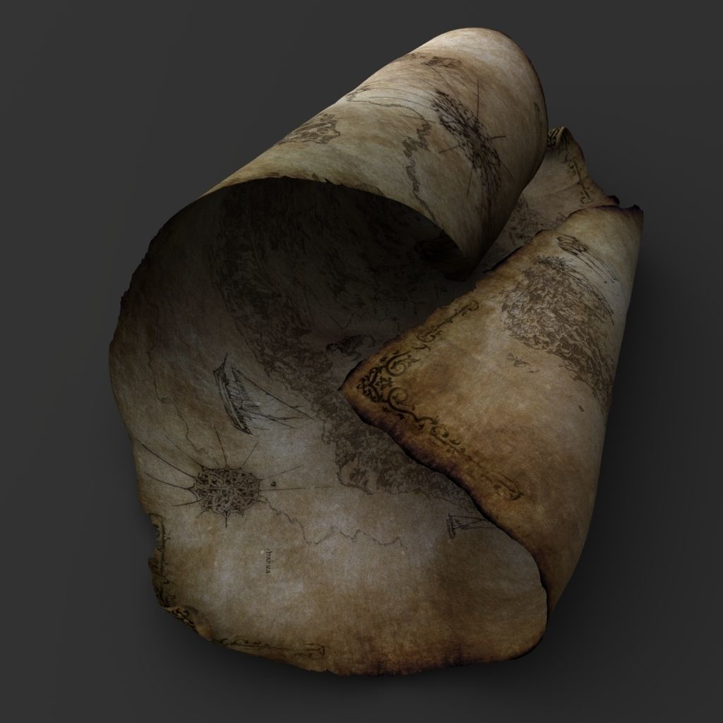 The Map old 3D model_4