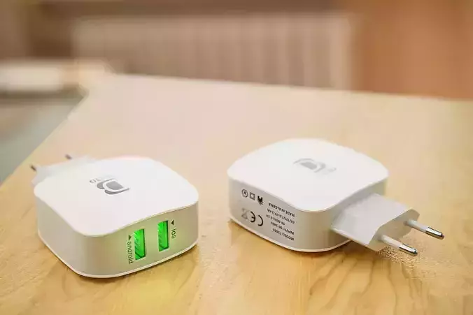 fast charger 3D model