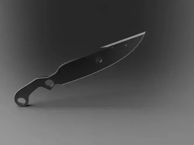 Deathstroke Hunter Knife 3D print model Deathstroke Hunter Knife 3D print model