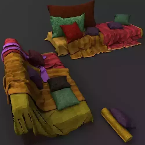 The sofa couch - 3D model