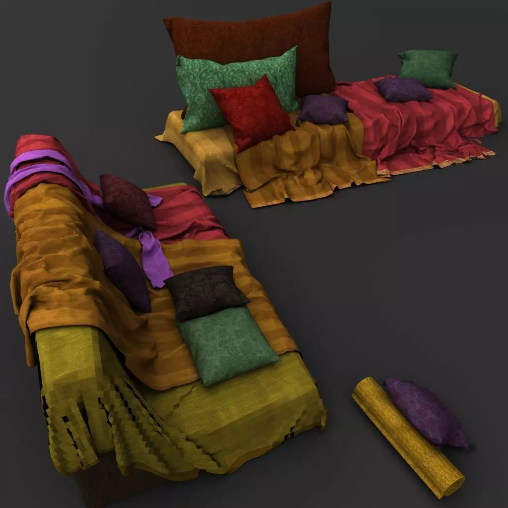 The sofa couch - 3D model