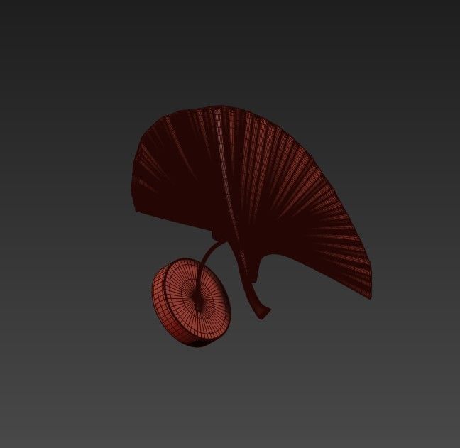 Wall lamp 3D model_1