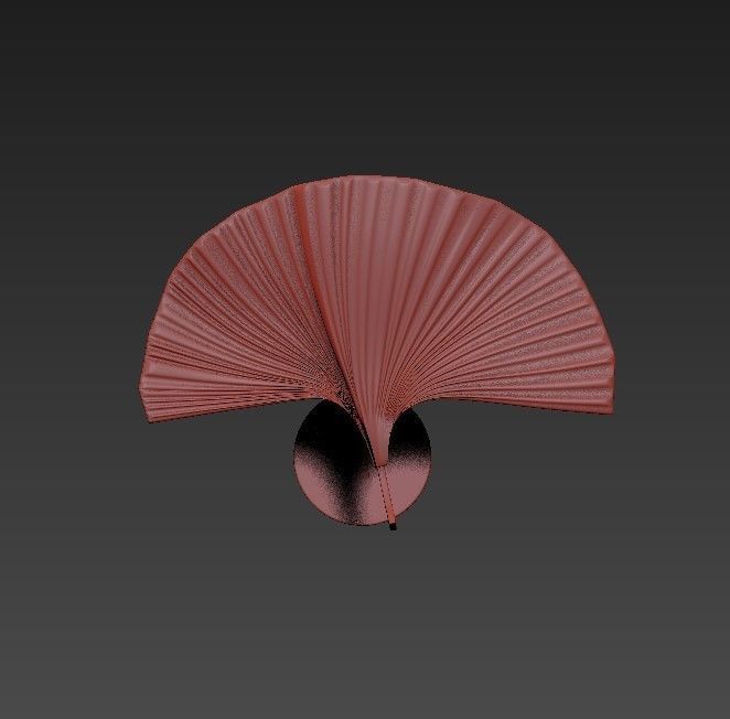 Wall lamp 3D model_3