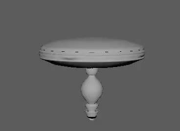 ornamental table 3D print model_0