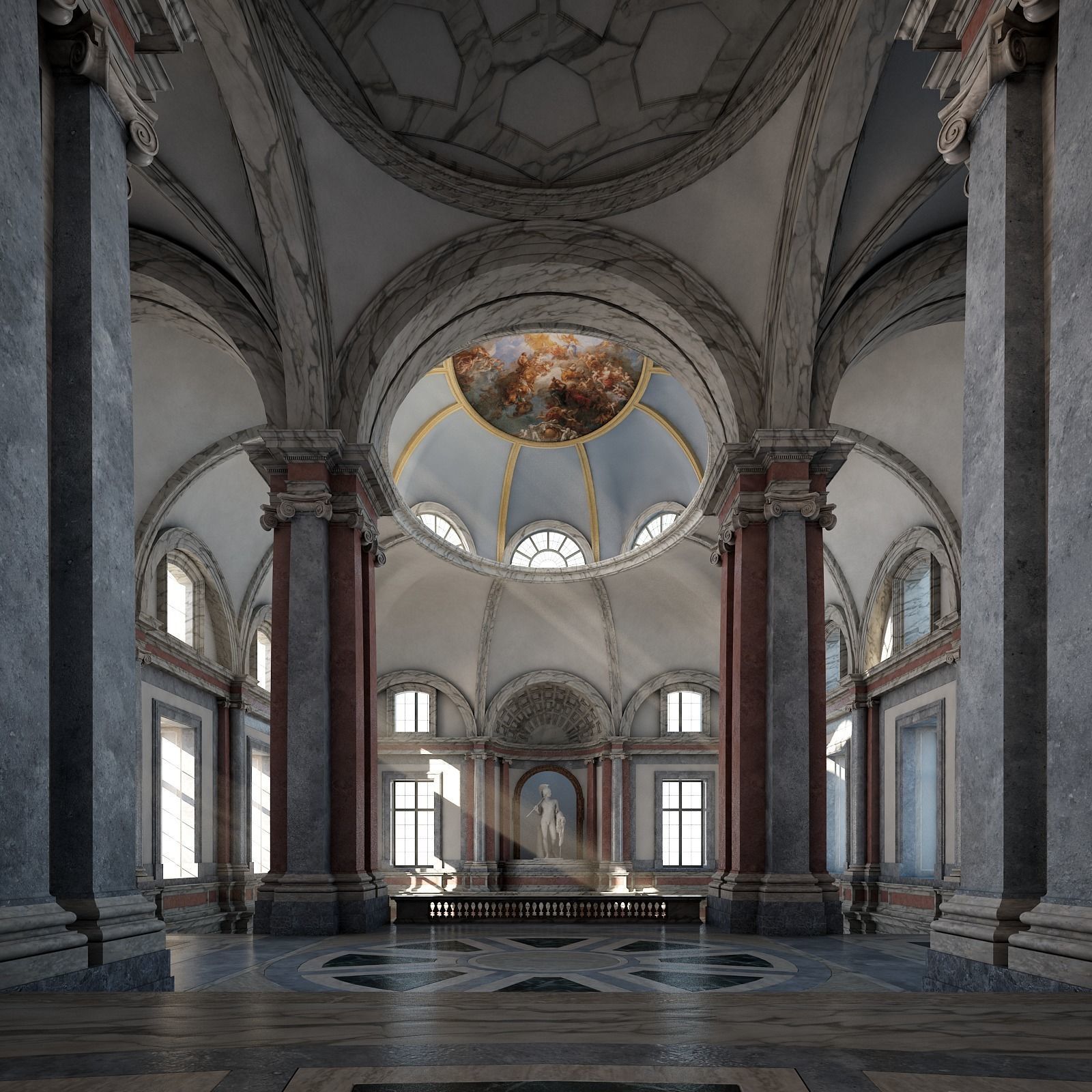 Grand Staircase 3D model_51
