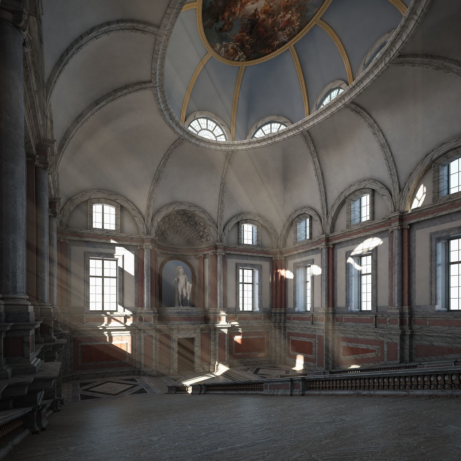 Grand Staircase 3D model_33