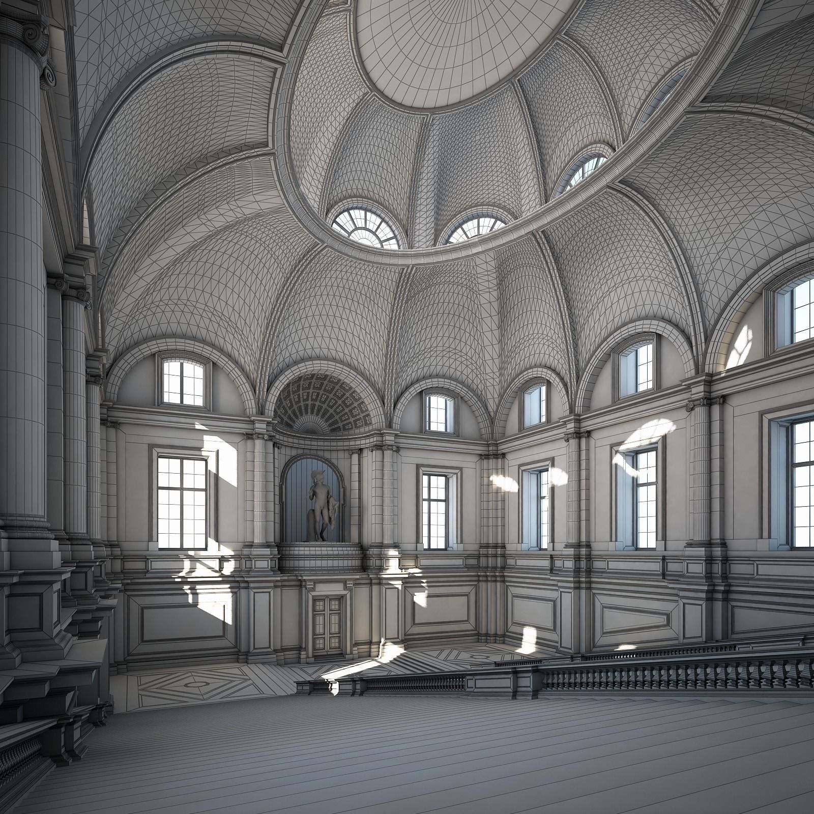 Grand Staircase 3D model_83