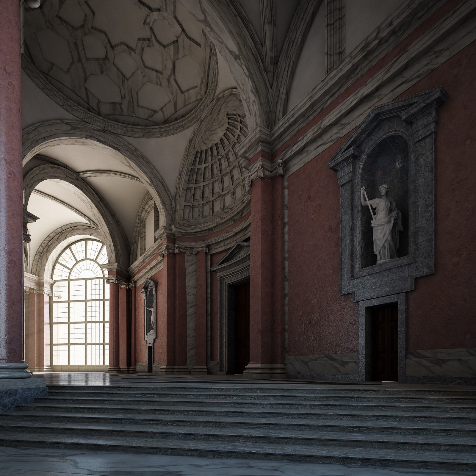 Grand Staircase 3D model_46