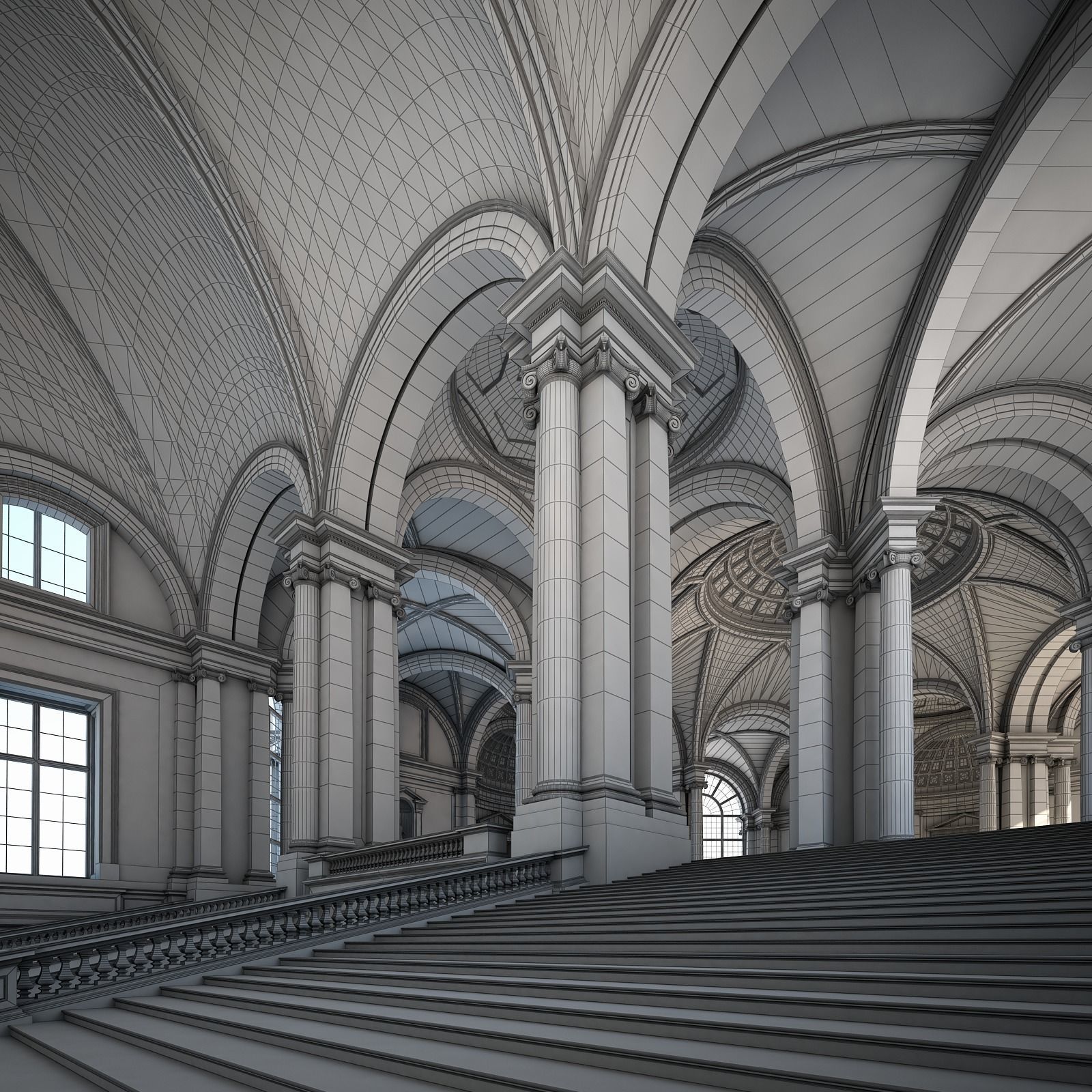 Grand Staircase 3D model_82