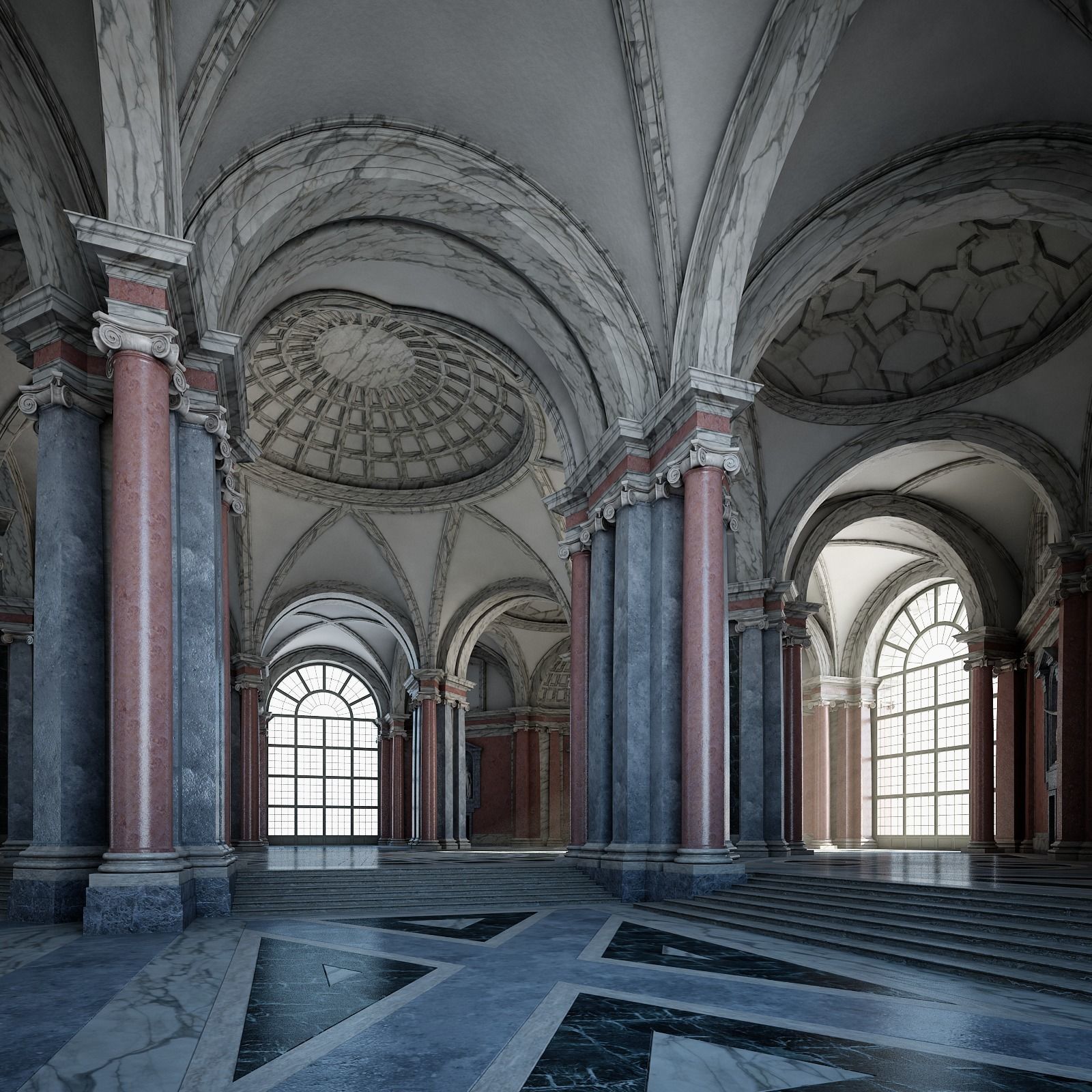 Grand Staircase 3D model_41