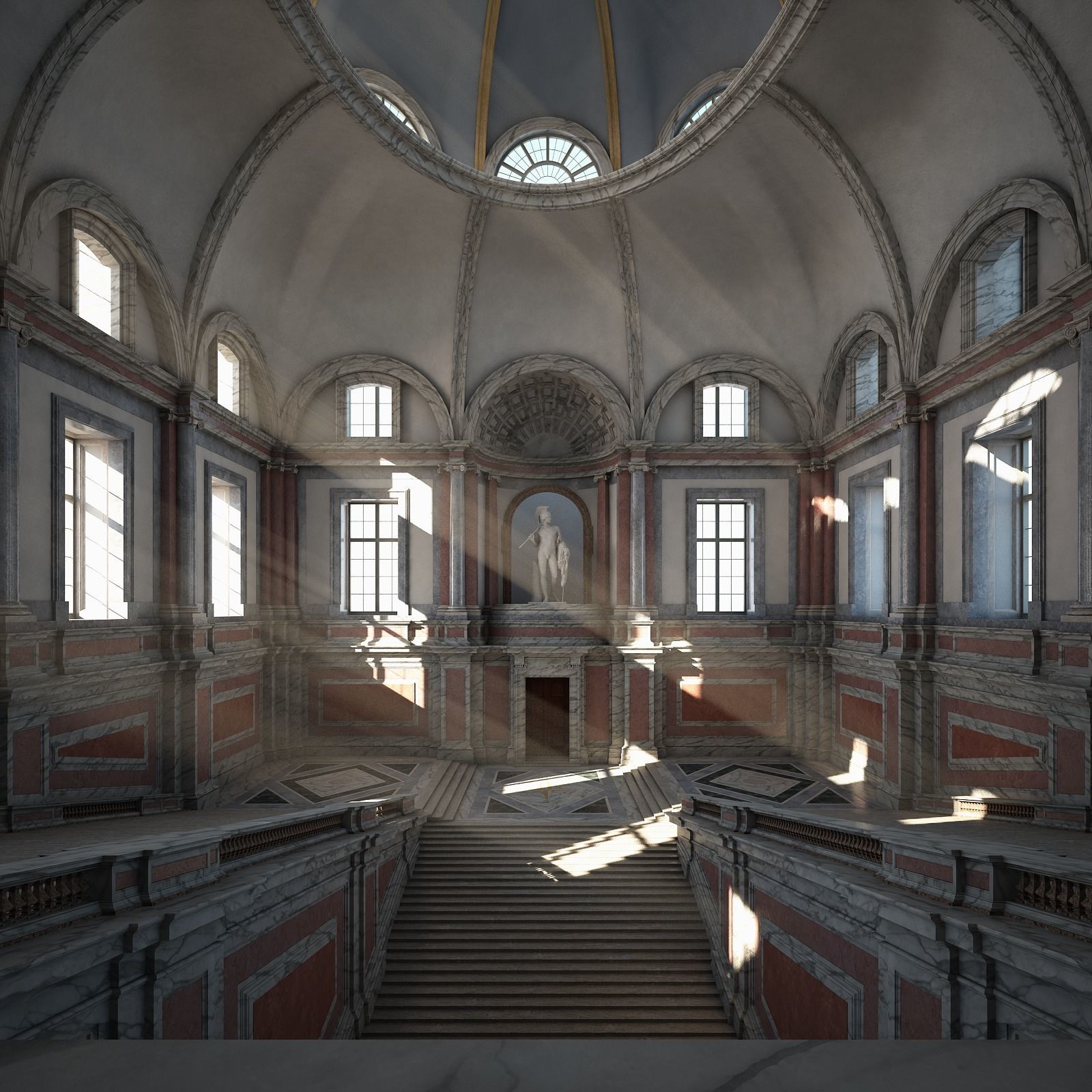 Grand Staircase 3D model_34