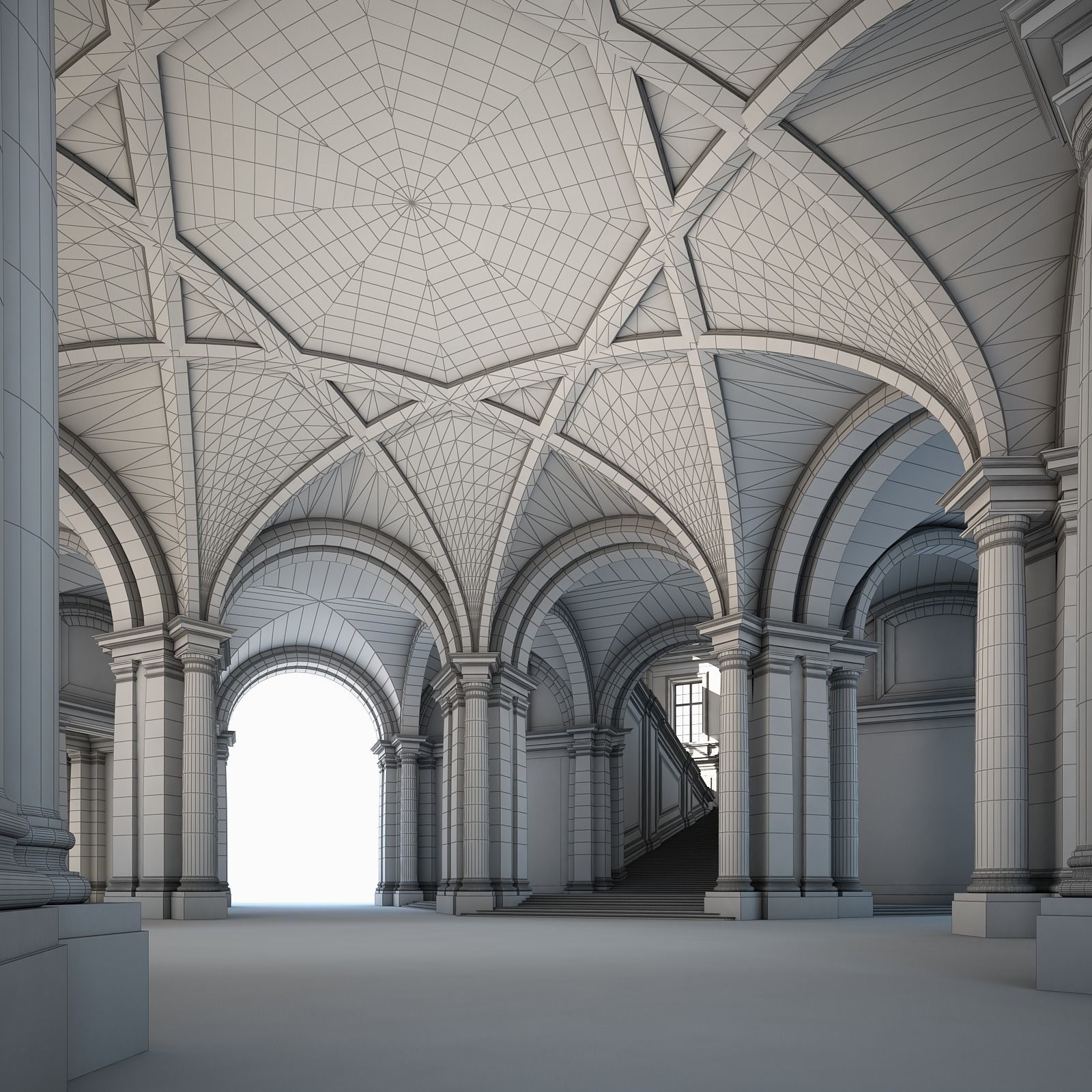Grand Staircase 3D model_69