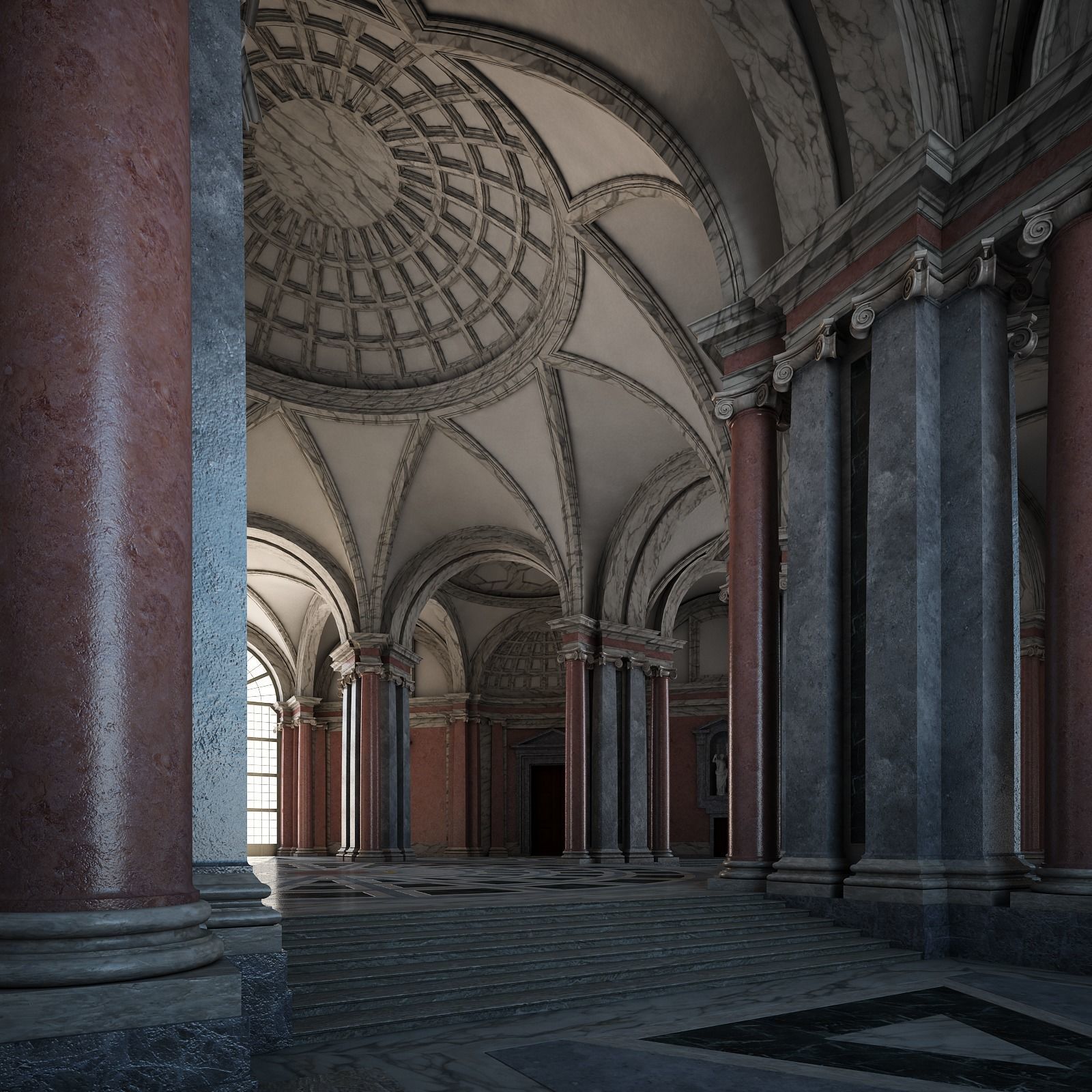 Grand Staircase 3D model_44
