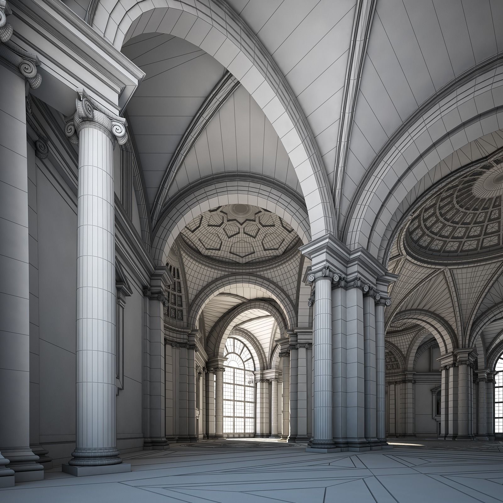 Grand Staircase 3D model_85