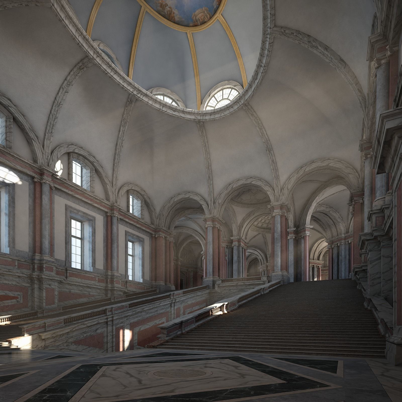 Grand Staircase 3D model_25