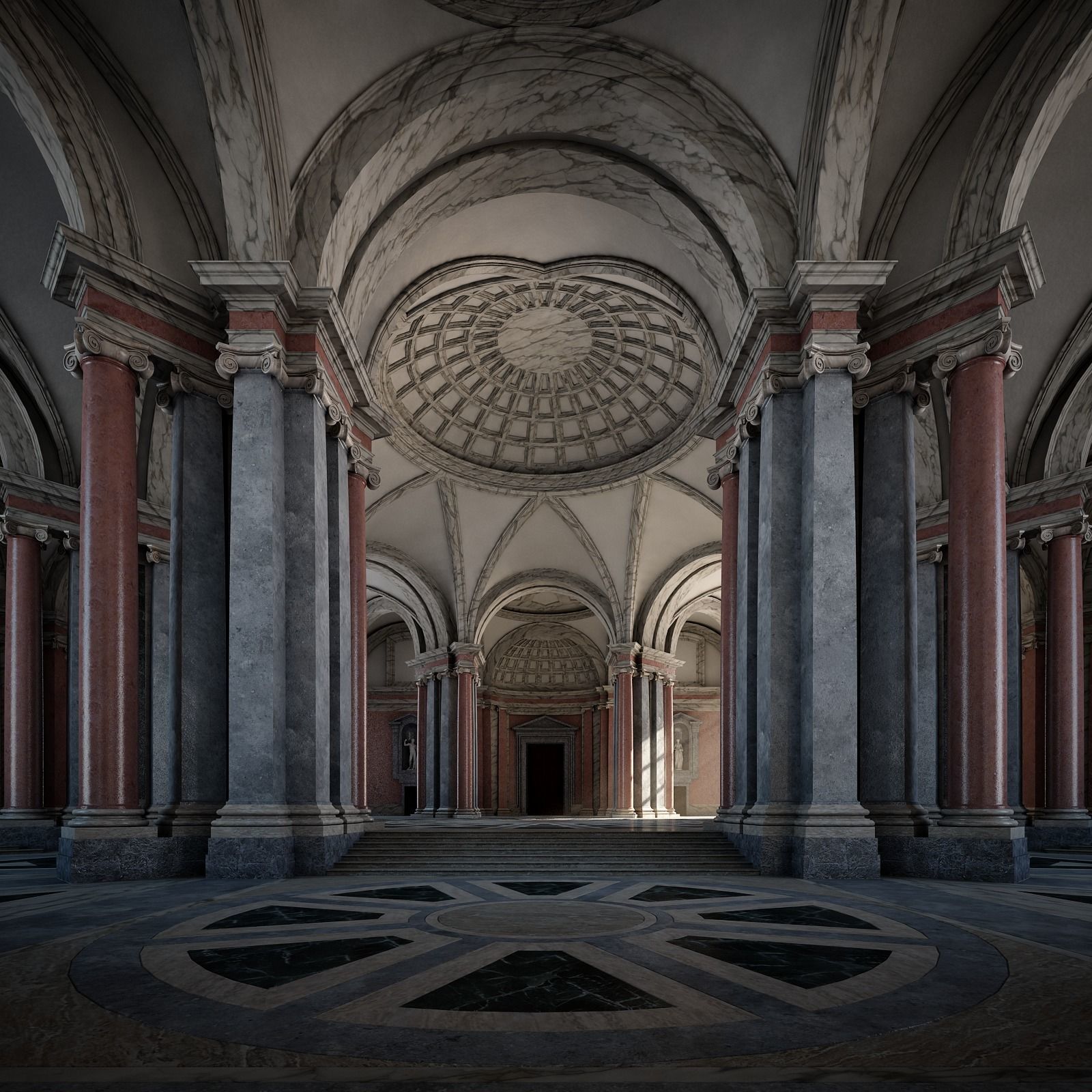 Grand Staircase 3D model_40