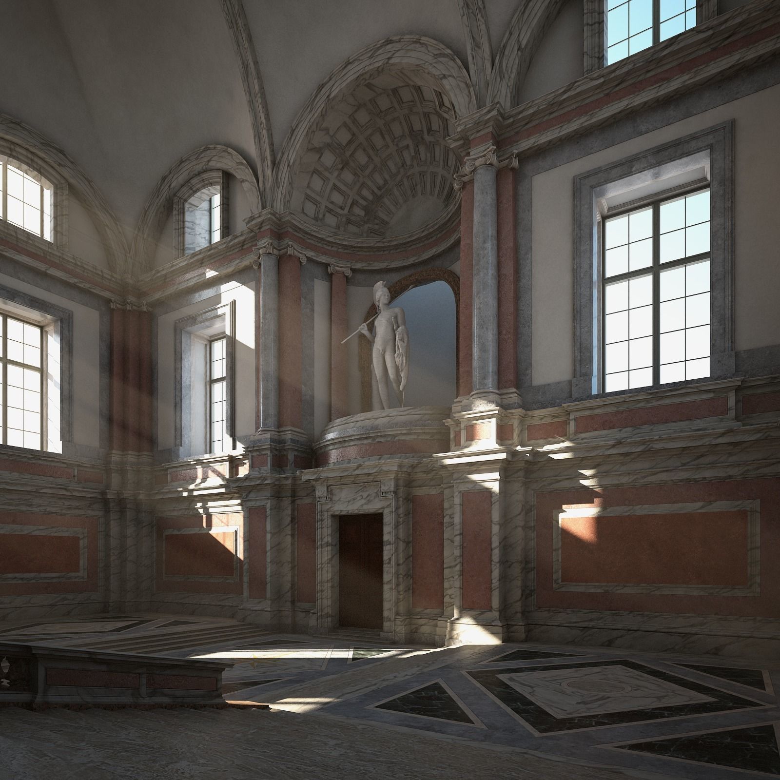 Grand Staircase 3D model_28