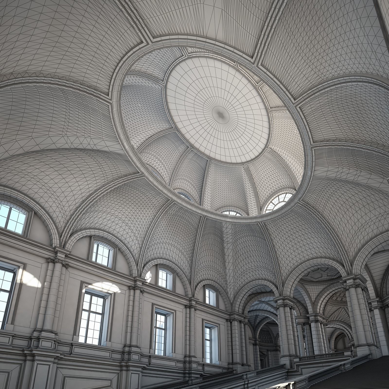 Grand Staircase 3D model_76