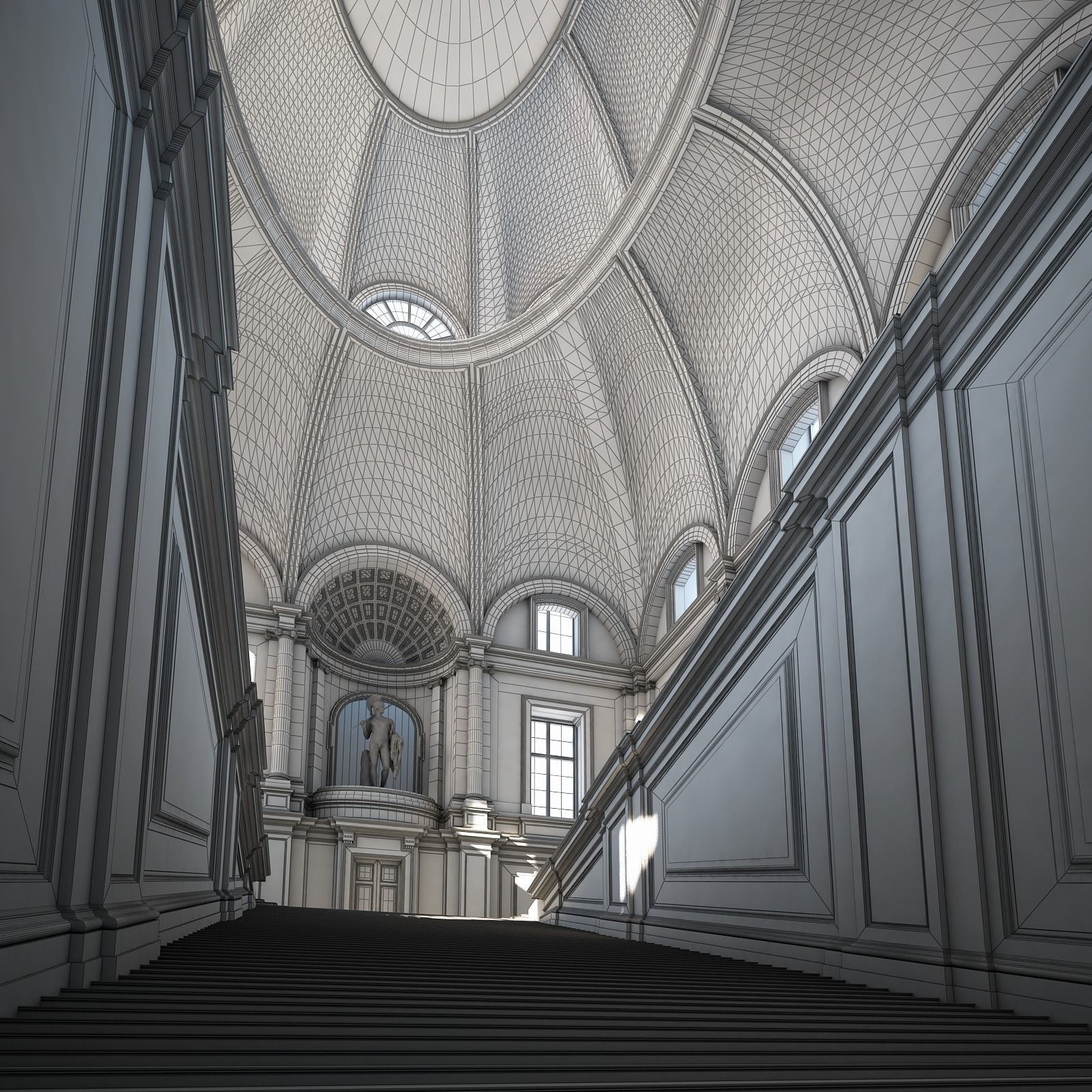 Grand Staircase 3D model_73