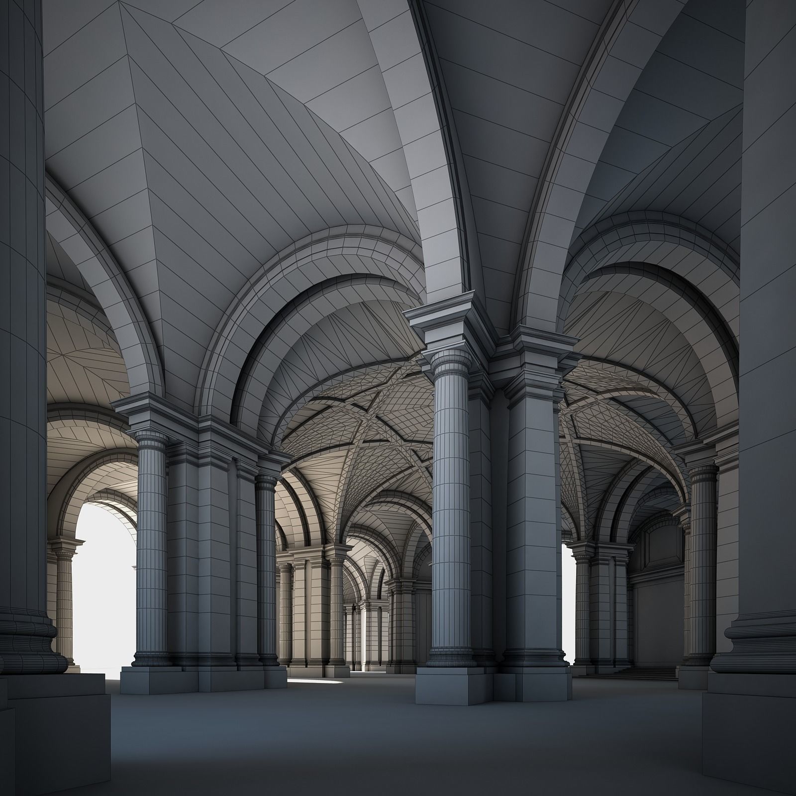 Grand Staircase 3D model_63