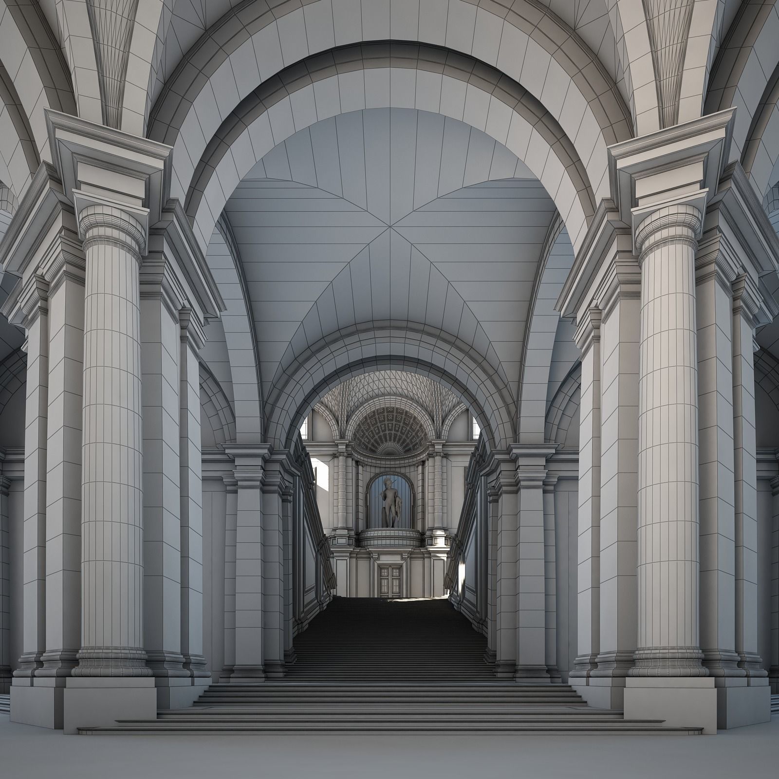 Grand Staircase 3D model_70