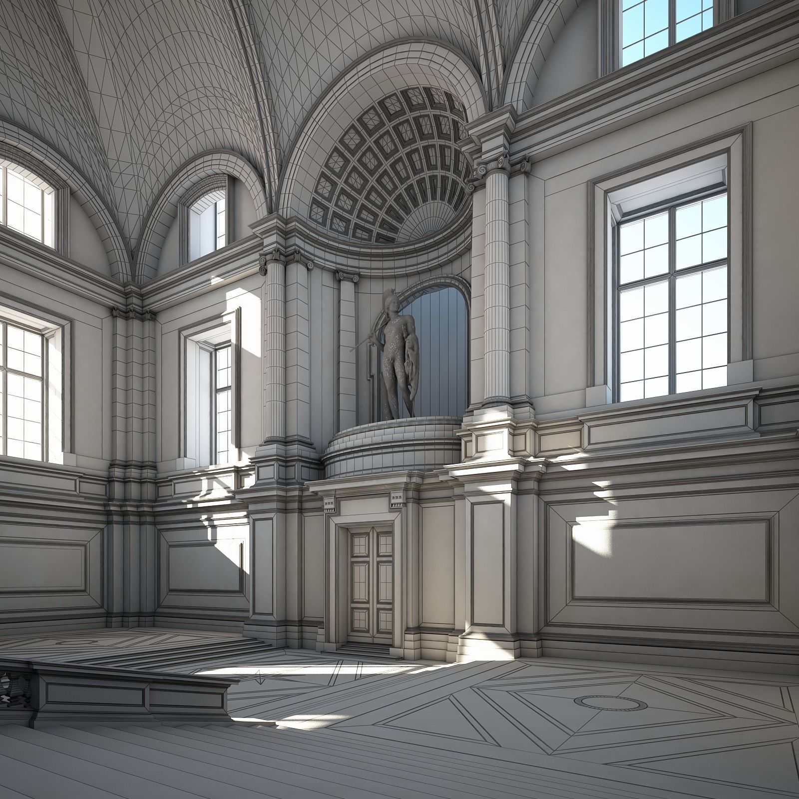 Grand Staircase 3D model_78