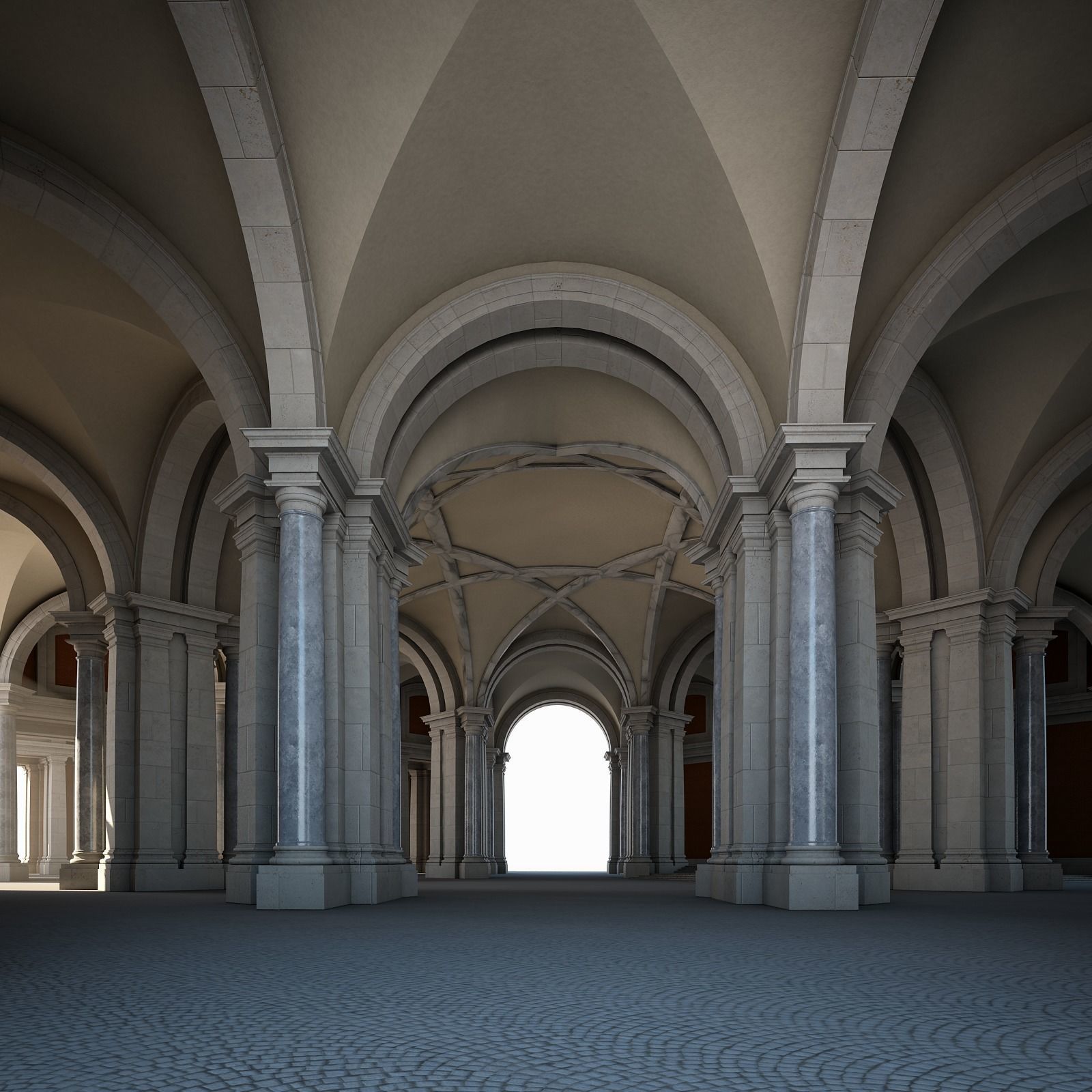 Grand Staircase 3D model_13