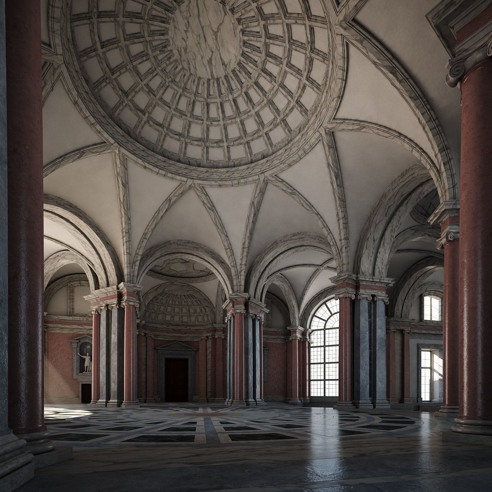 Grand Staircase 3D model_45