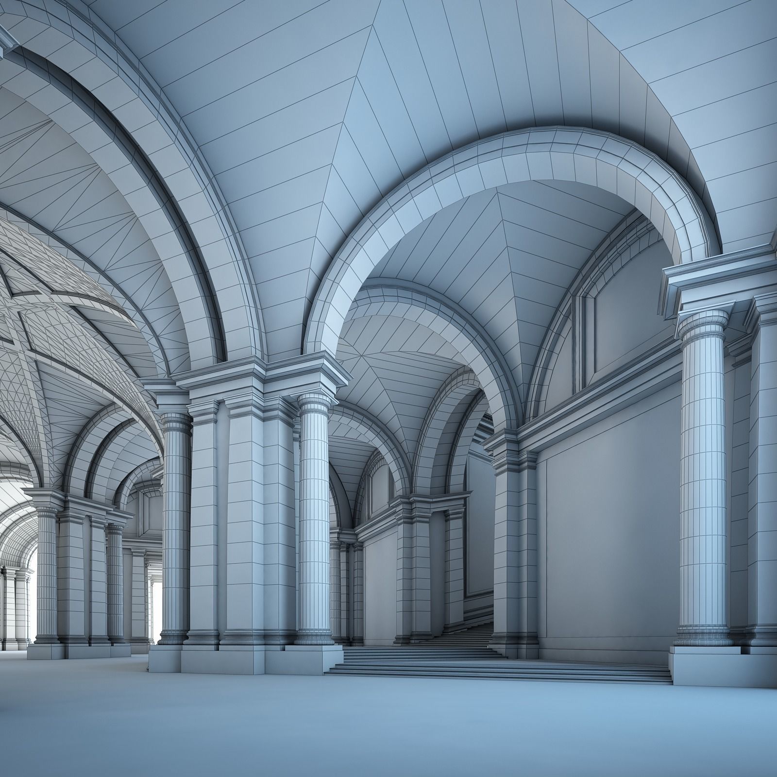 Grand Staircase 3D model_71