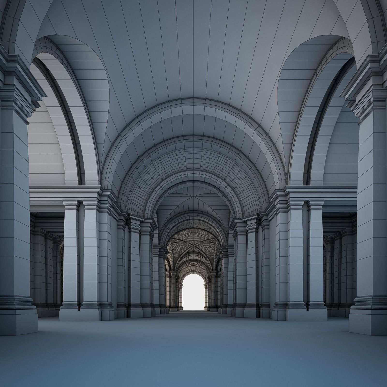 Grand Staircase 3D model_61