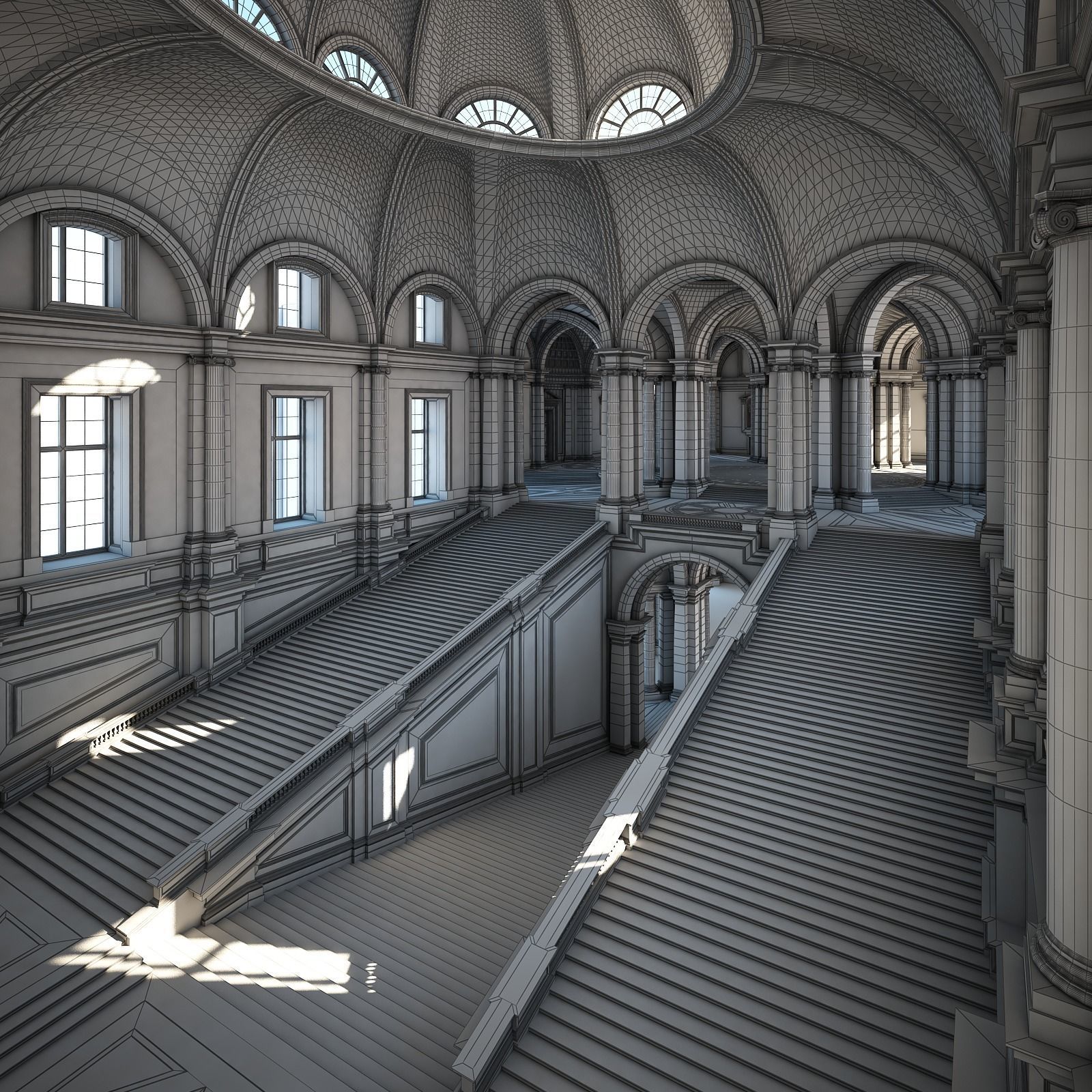 Grand Staircase 3D model_87