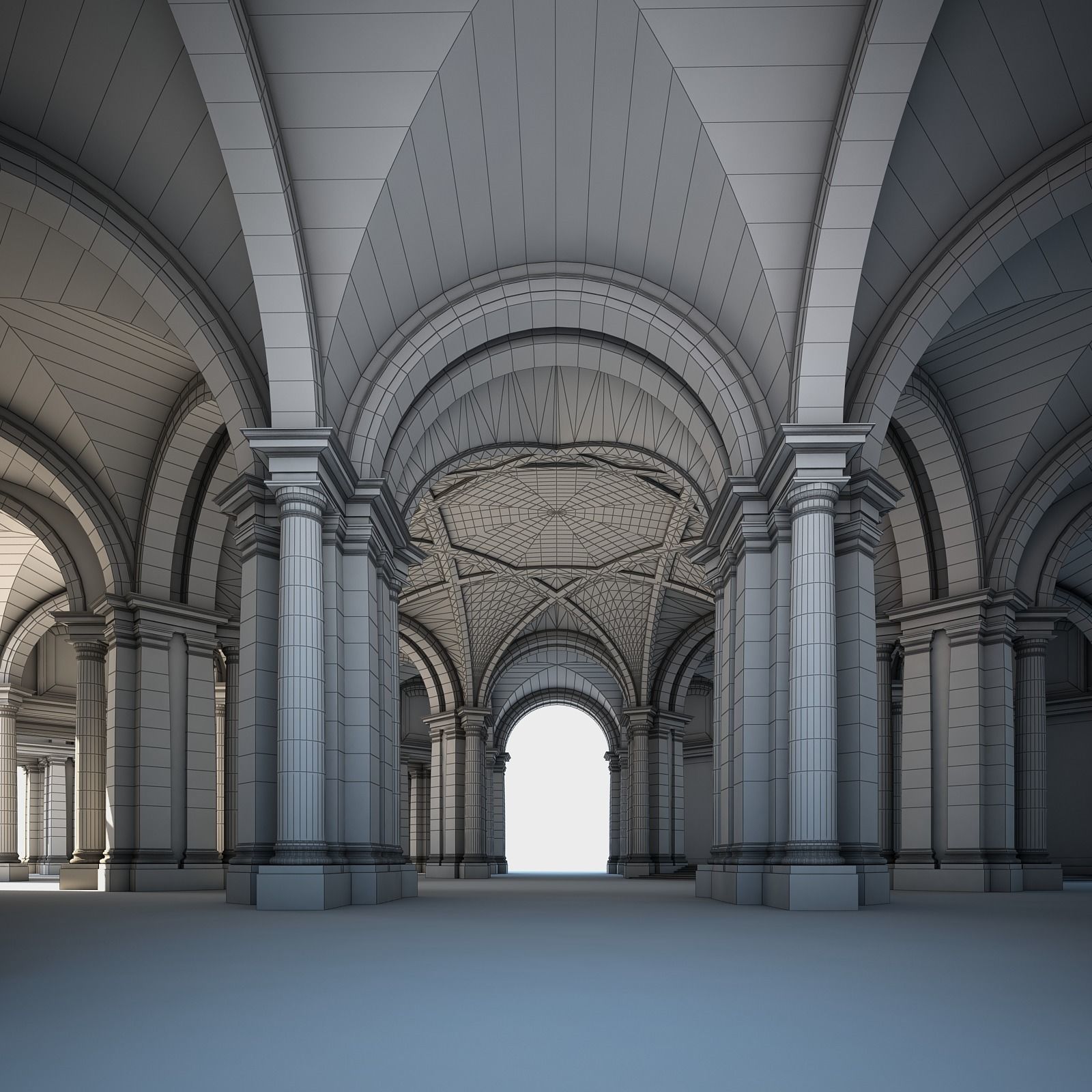 Grand Staircase 3D model_65