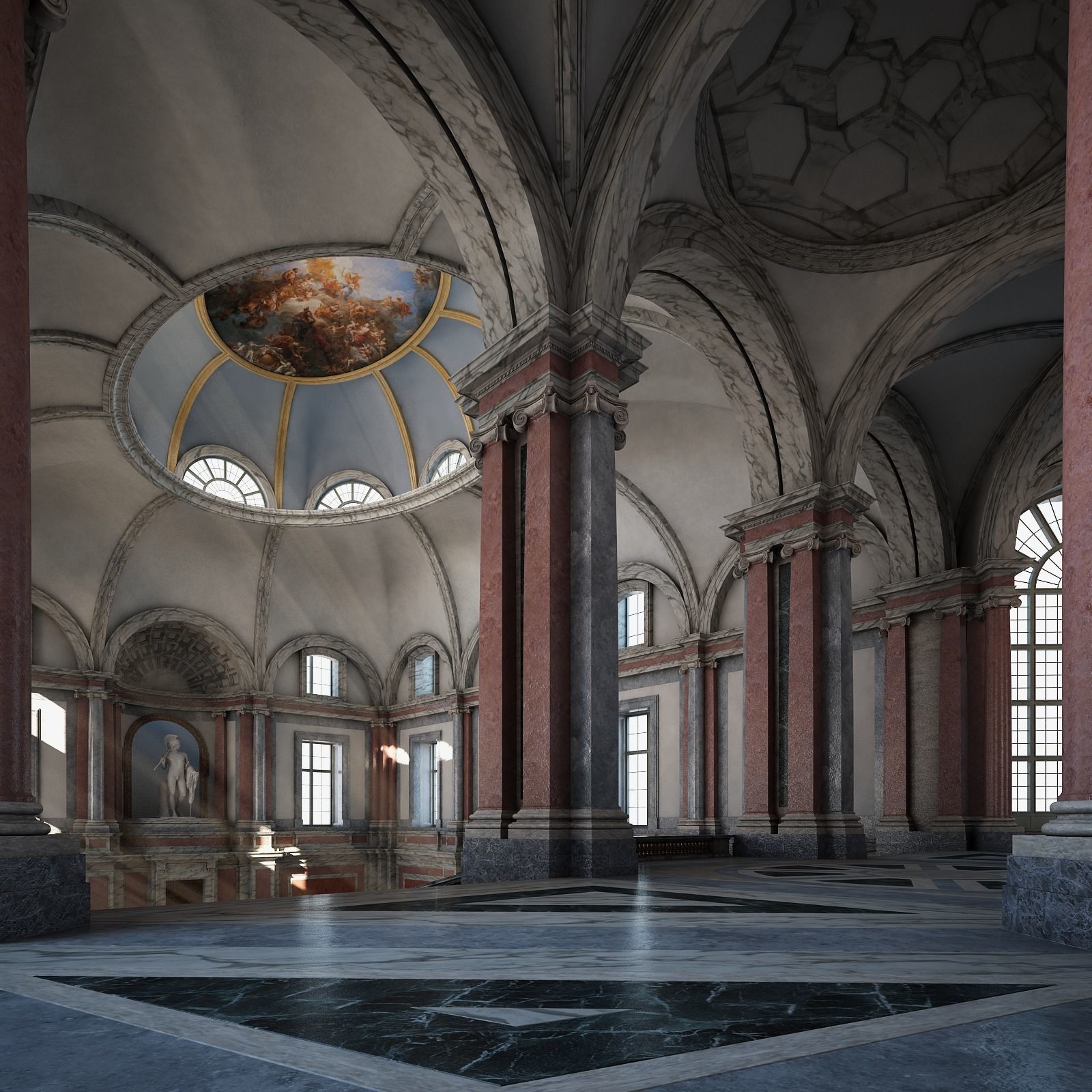 Grand Staircase 3D model_39