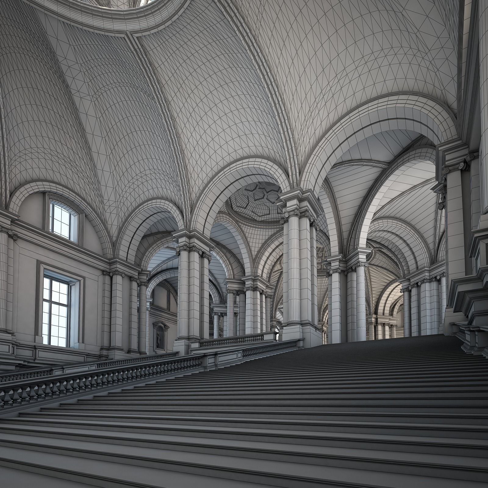 Grand Staircase 3D model_81