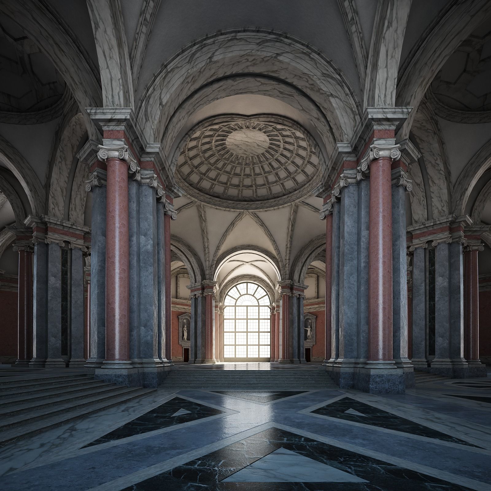 Grand Staircase 3D model_43