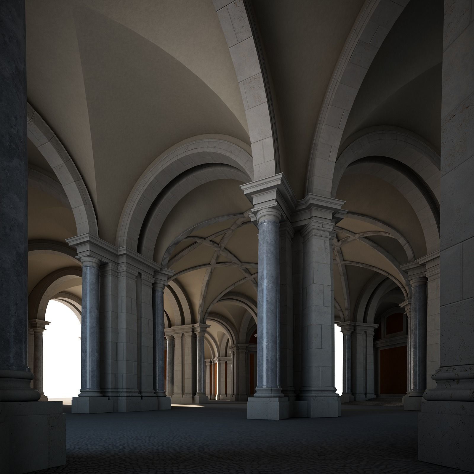 Grand Staircase 3D model_11