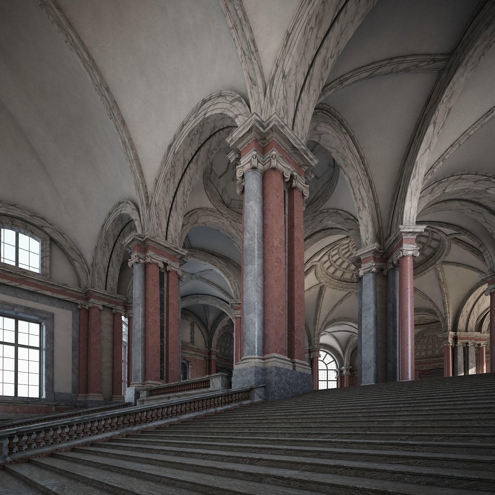 Grand Staircase 3D model_32
