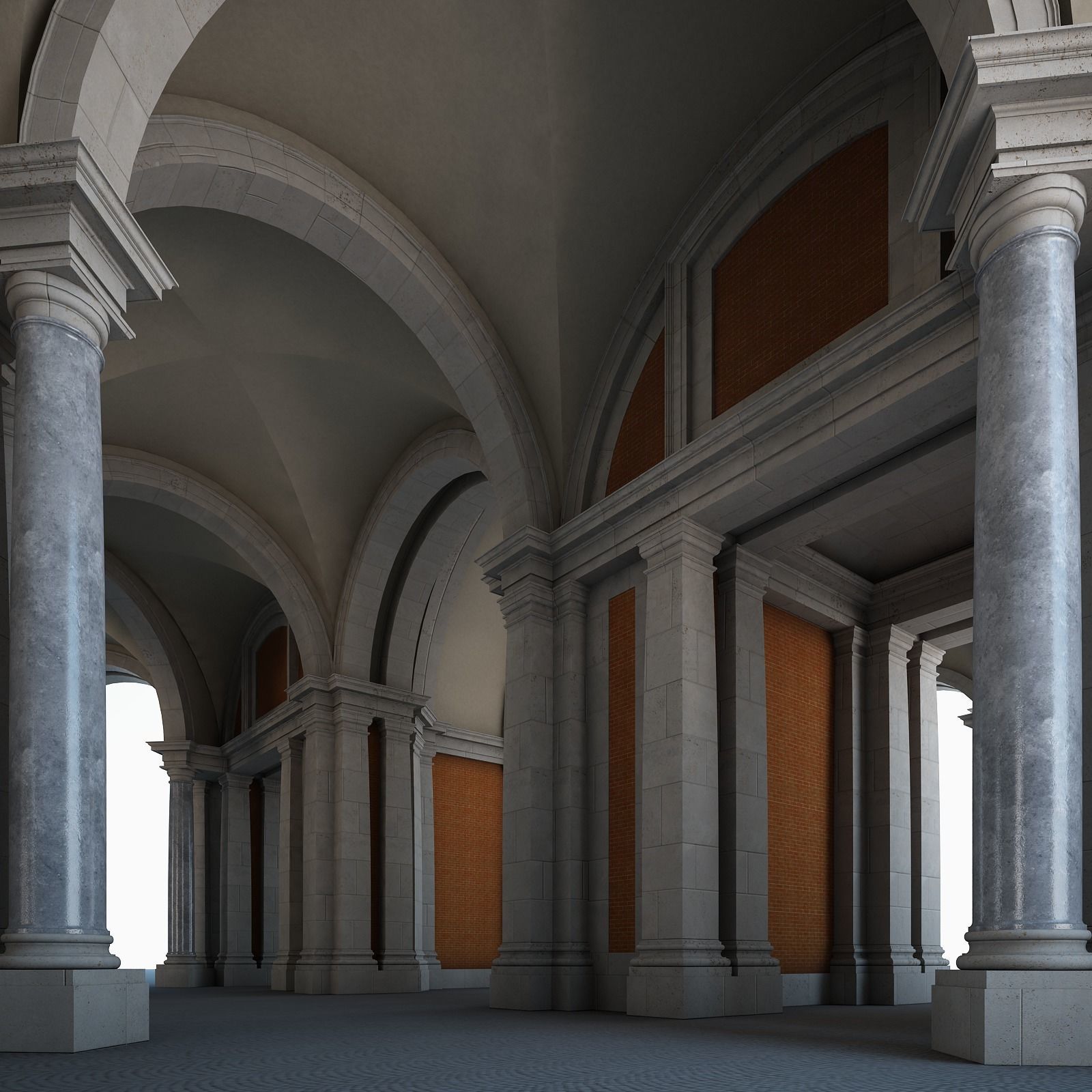 Grand Staircase 3D model_15