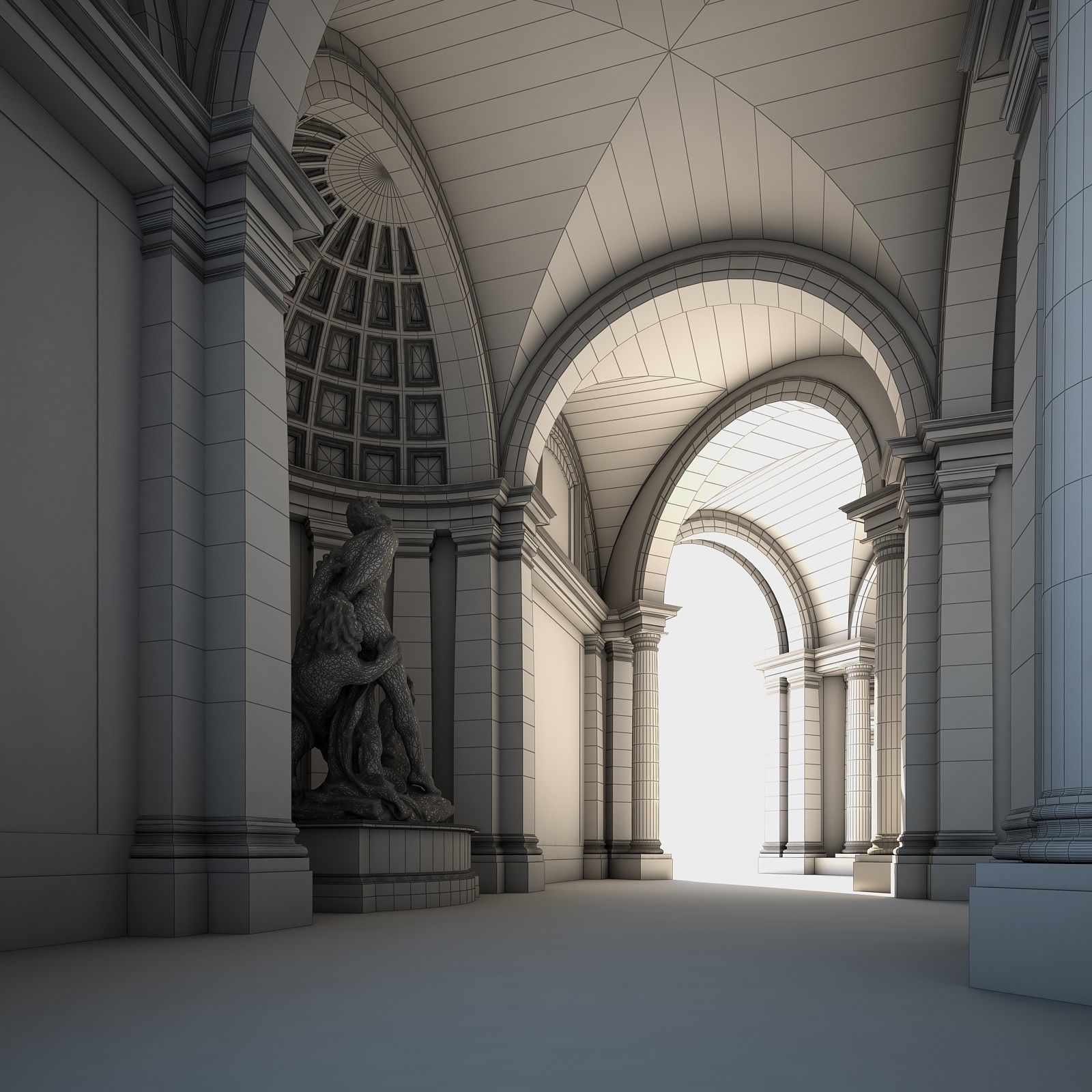 Grand Staircase 3D model_66