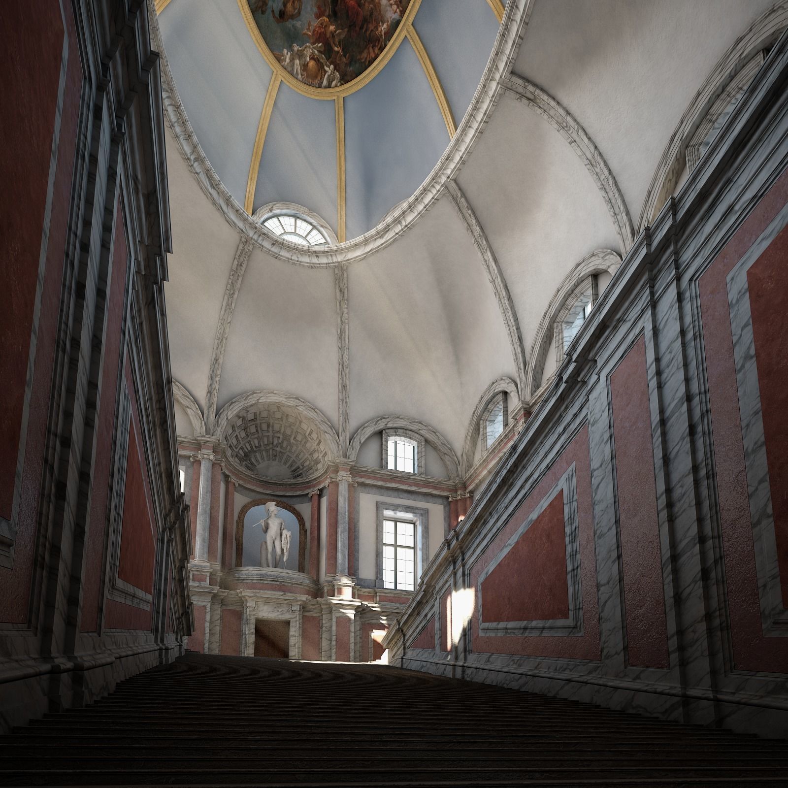 Grand Staircase 3D model_21