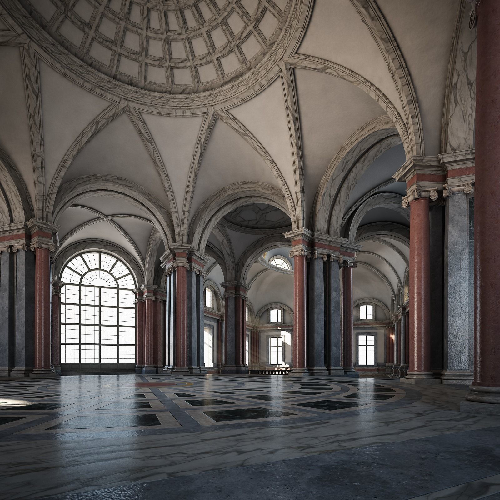 Grand Staircase 3D model_48
