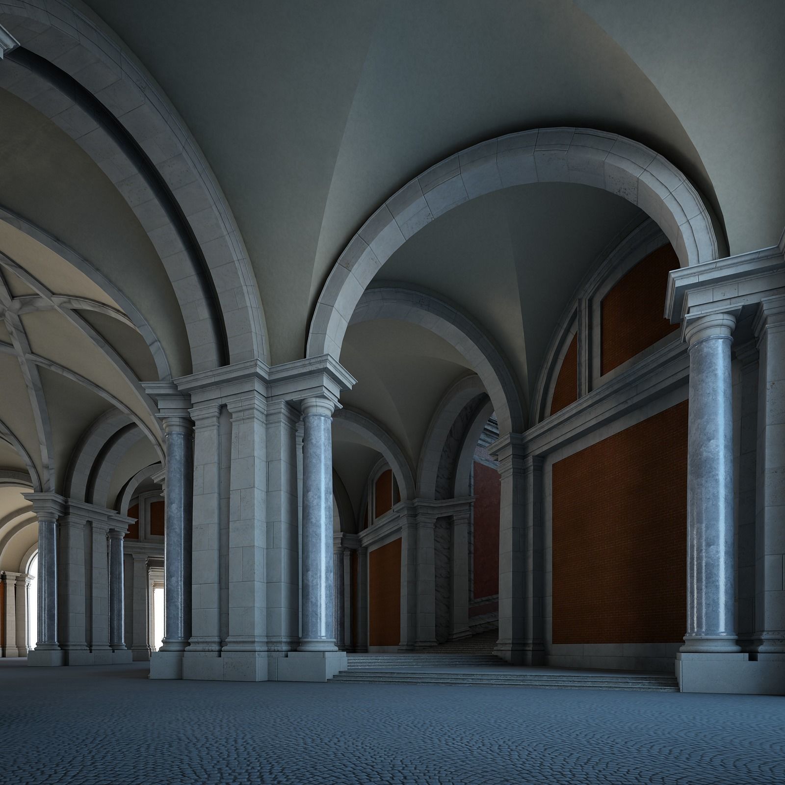 Grand Staircase 3D model_19