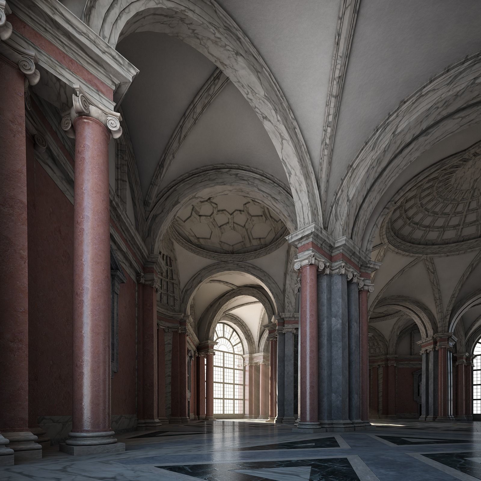 Grand Staircase 3D model_50