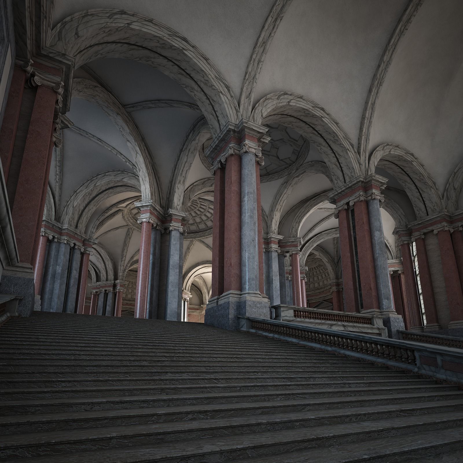Grand Staircase 3D model_37
