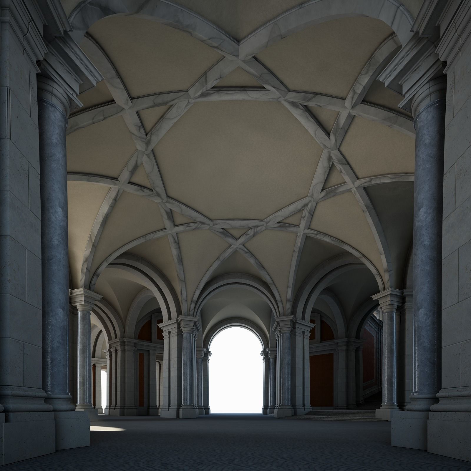Grand Staircase 3D model_12