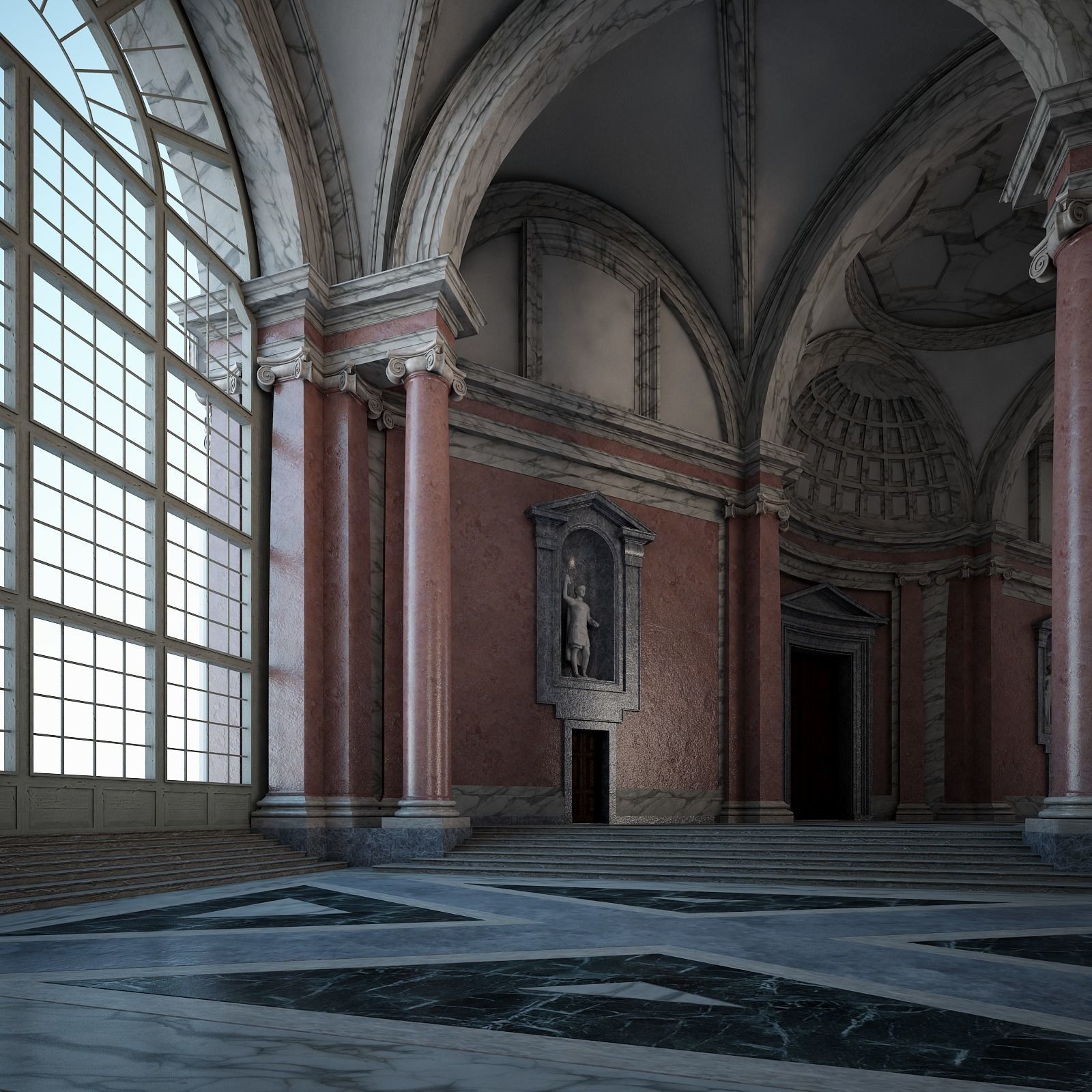 Grand Staircase 3D model_55
