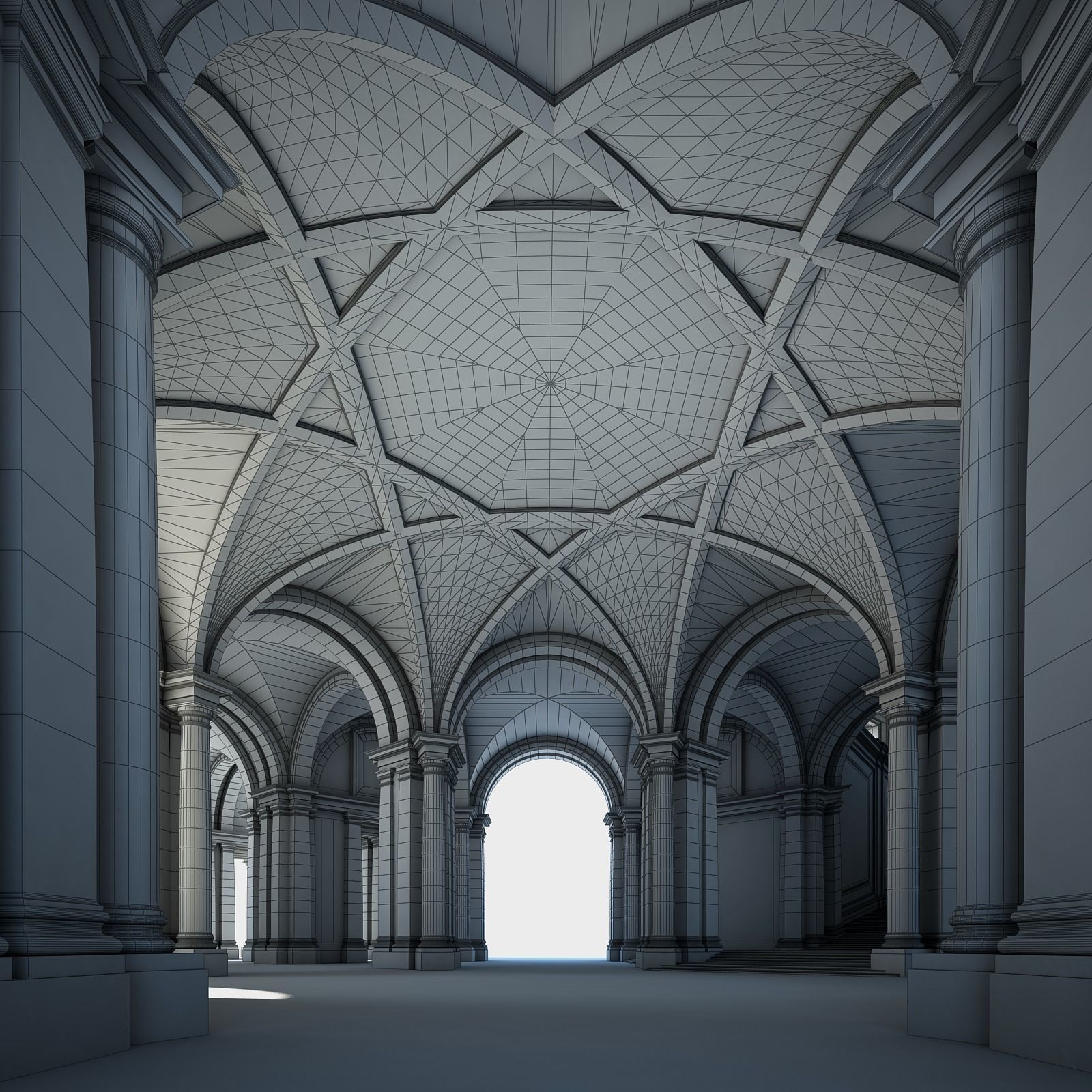 Grand Staircase 3D model_64