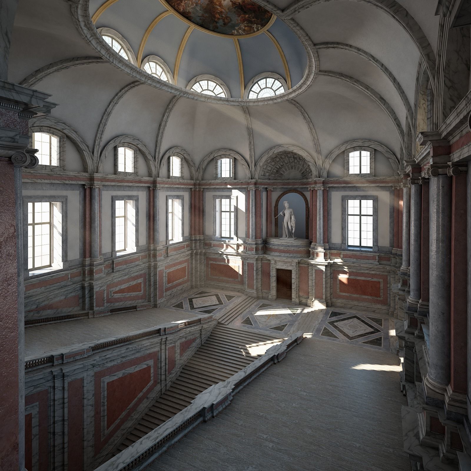 Grand Staircase 3D model_54