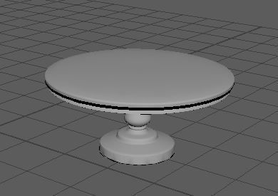 ornamental table 3D print model_1