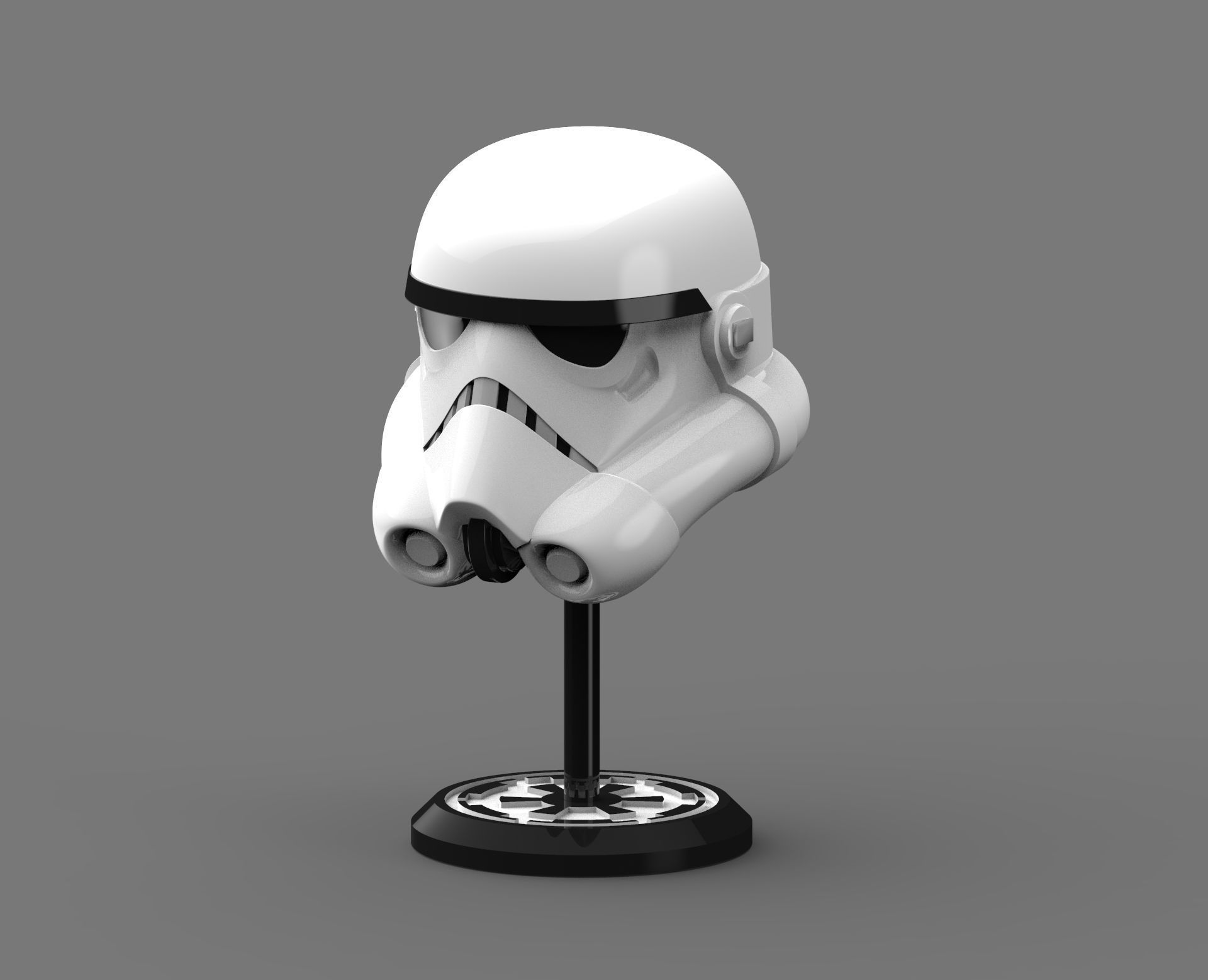 Stormtrooper Helmet - Star Wars REBELS 3D print model_9